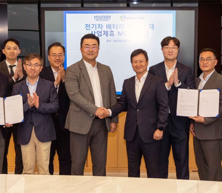 Hyundai Motor Group Partners with Korea Zinc on Value Chain for EV Business